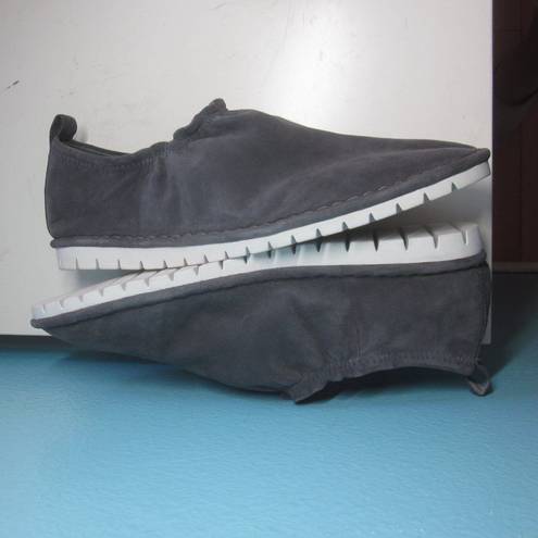 Kelsi Dagger  "Royce" Kid Suede Shoes in Dark Gray "Slate" Size 8.5 / 39 NEW!