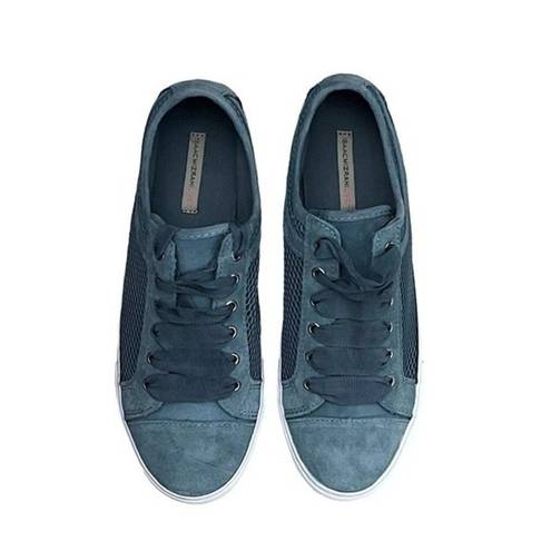 Isaac Mizrahi  SOHO Blue Suede Lace-up Sneakers Size 9