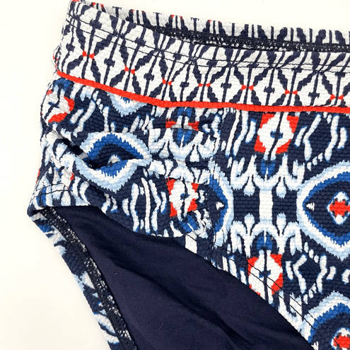 Tommy Bahama  Blue Island Cays Ikat High Waist Bikini Bottoms Women’s Large NWT