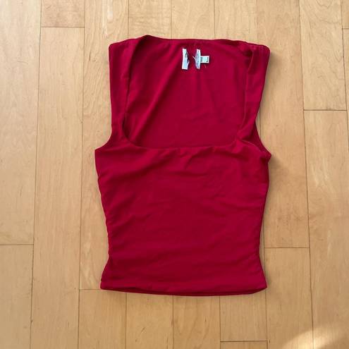 Princess Polly Zoe red tank SIZE 2