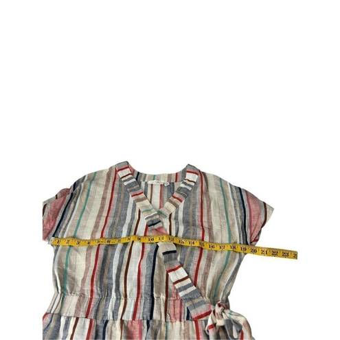 RD Style  striped dress | red/tan stripes size medium