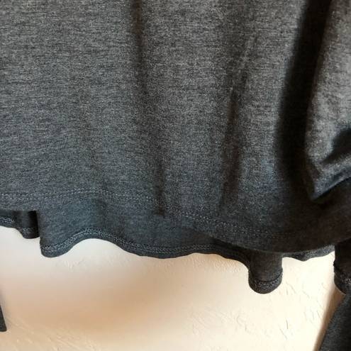 Project Social T  Gray Cropped Top