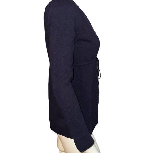 Barney’s New York Barneys New York Co Op Cashmere Cardigan Navy Medium