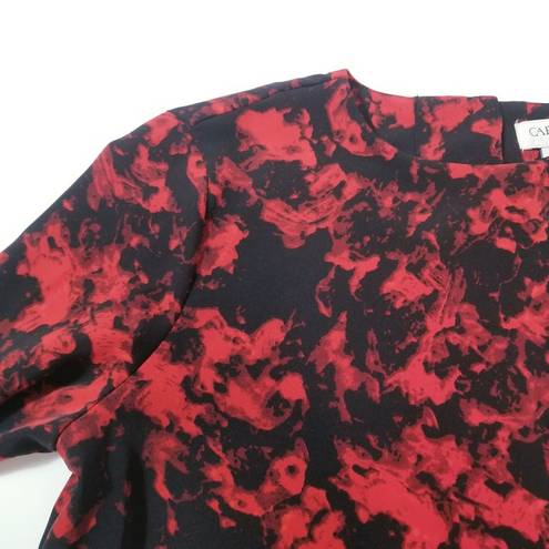 Carmen Marc Valvo CARMEN  Valentines Blouse Bell Sleeves