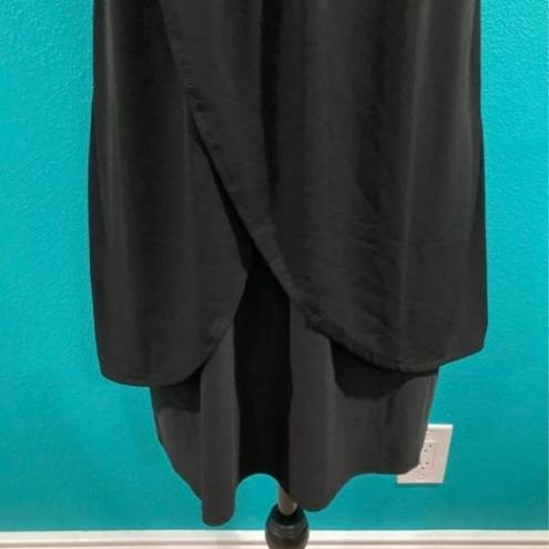 Kensie New with tags  black draped snake chain halter dress in size 2