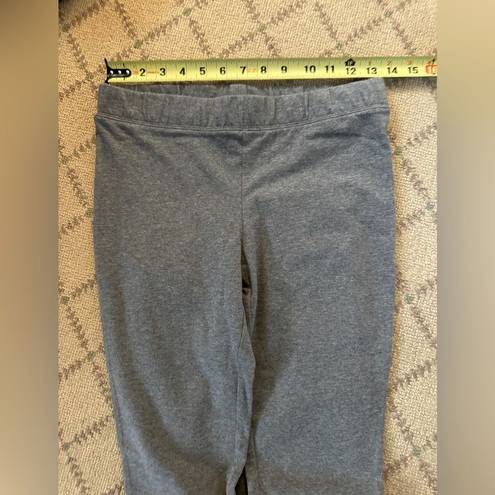 Juicy Couture  Vintage heathered gray soft  leggings w side zipper ruching NWOT S