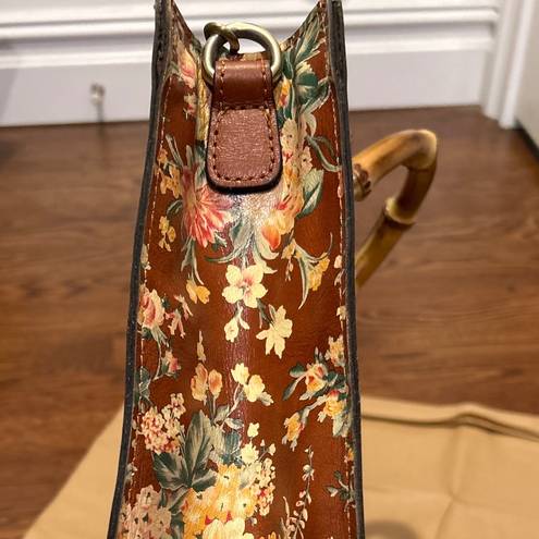 Patricia Nash Brand New (NWT)  Zanoona Tote in Vintage Botanical w/Dustbag (OS)