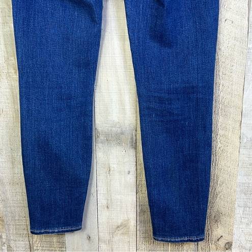 L'Agence L’AGENCE Size 26 Cropped Skinny Distressed Straight Leg Soft Stretchy De…