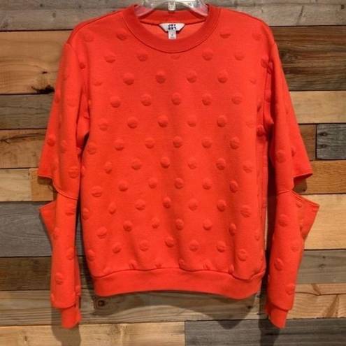 Joy Lab Orange Cut Out Top Size M