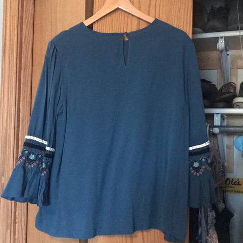 Blue Rain Long sleeve blouse