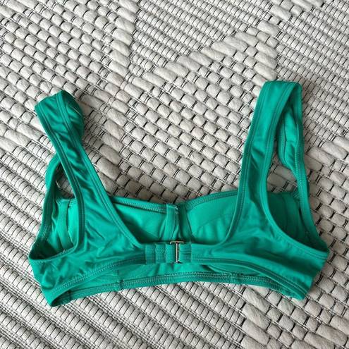 Xhilaration  Bikini Top Xsmall XS Kelly Green Swim Bustier Push Up Beach Women