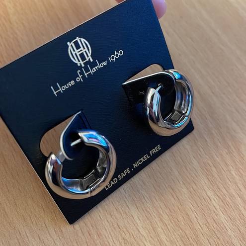 House of Harlow NWT  Huggie Earrings