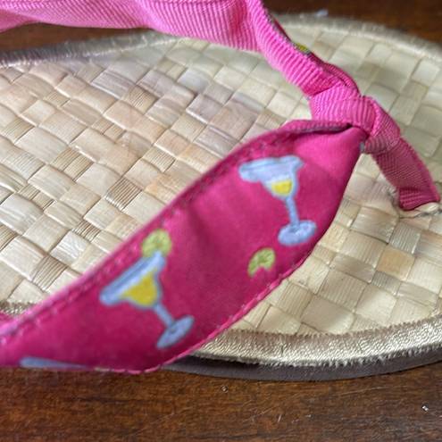 J.Crew  Women’s Margarita pink flip flops size 7