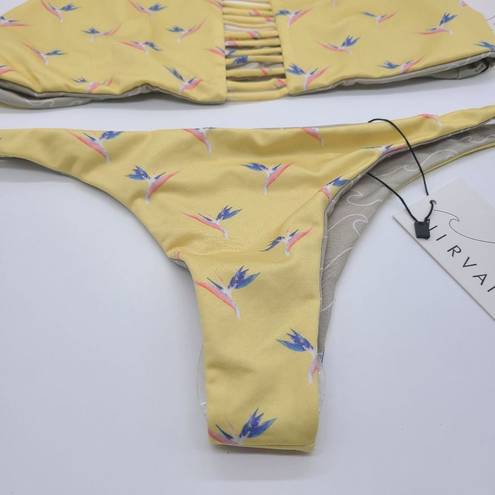 Luna Nirvanic Swim Bikini  Bottom in Bird of Paradise (L)