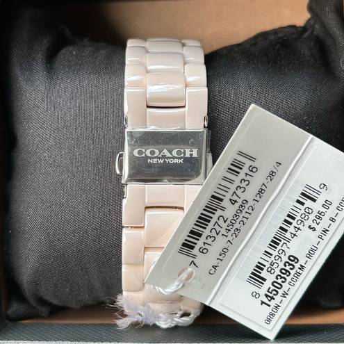 Coach Ceramic  Greyson Watch NWT