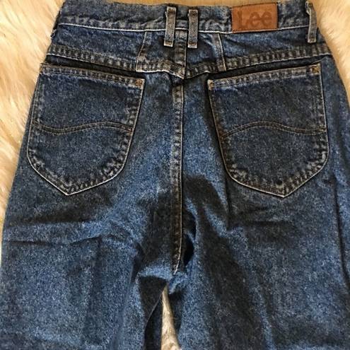 Riders By Lee Vintage High Waist LEE Riders Blue Stone Wash Jean