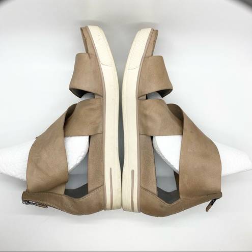 Eileen Fisher  Criss Cross Sport Wedge Platform