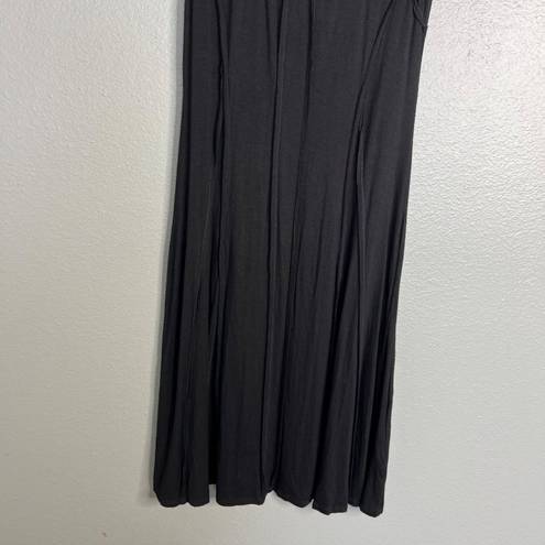 Karen Kane NWOT  Outside Seam Tank Dress Knee Length Jersey Knit Stretch Black XS