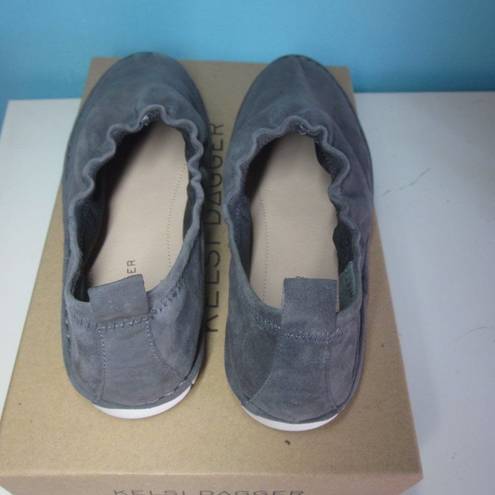 Kelsi Dagger  "Royce" Kid Suede Shoes in Dark Gray "Slate" Size 8.5 / 39 NEW!