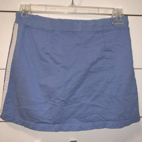 New York Laundry Vintage blue with white stripes comfy skirt