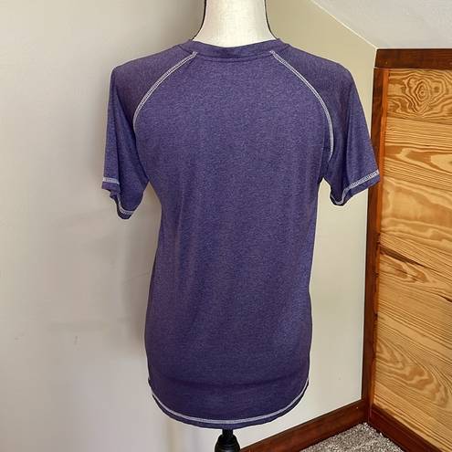 Proedge  LSU Tigers Purple Collegiate Short Sleeve Tee Small