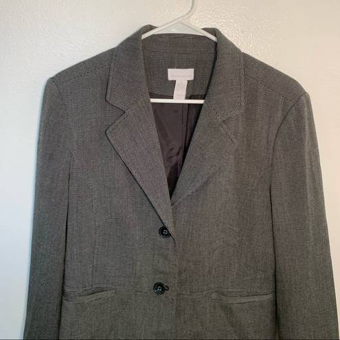 Charter Club  Blazer 2 Button Charcoal Gray