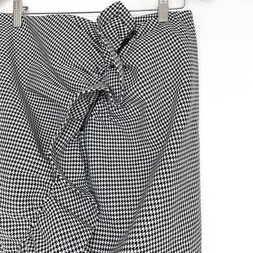 A.L.C. B&W Houndstooth Ruffle Skirt