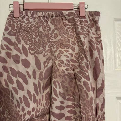 Natori  Pink Leopard Pajama Set