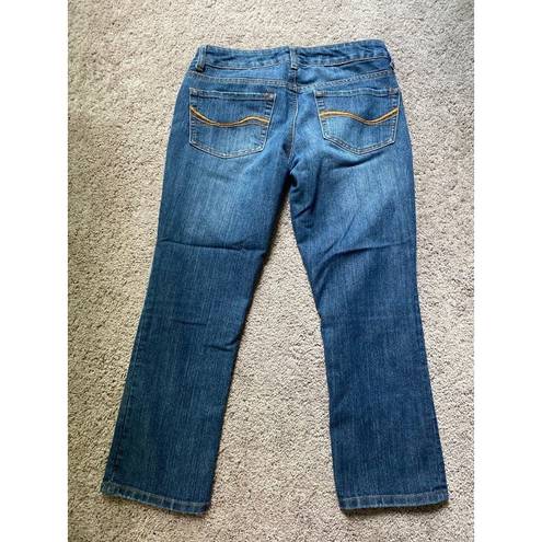 SO  juniors size 5 denim cropped jeans / capris