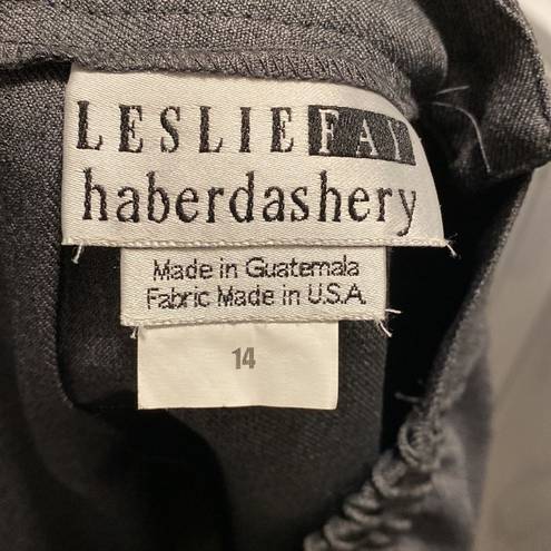 Leslie Fay  Haberdashery Grey Pencil Skirt Size 14