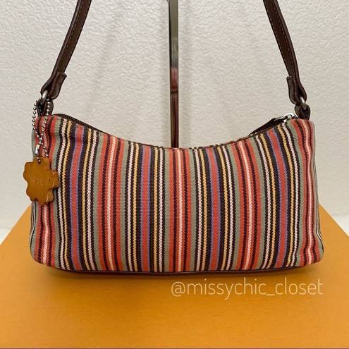 Relic  Y2K Woven Rainbow Knit Shoulder Bag