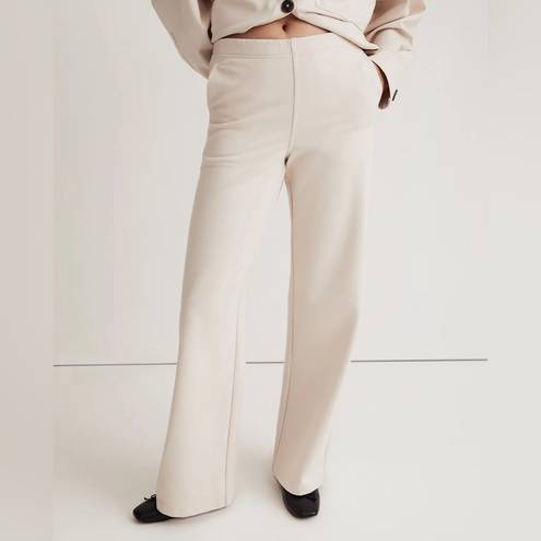 Madewell Ponte Wide-Leg Pants