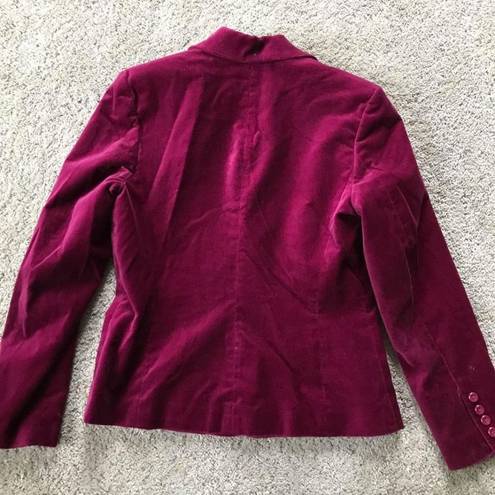 Rafaella  women’s size 8 velour blazer