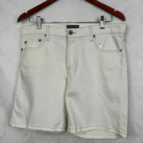 Polo  Jeans Company Ralph Lauren White Denim Jean Shorts Size 10