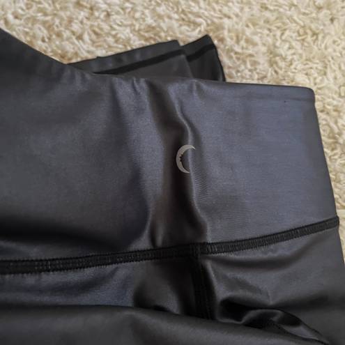 Zyia Active Faux Leather 7/8 Leggings Size 8/10