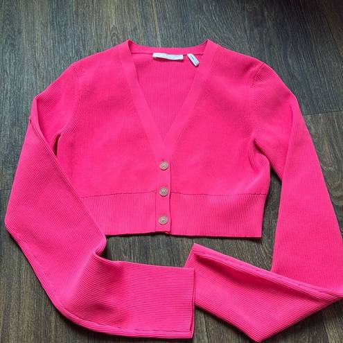 Helmut Lang  Hot Pink Cardigan