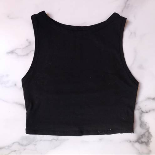 Victoria's Secret Victoria’s Secret VSX women’s black crop top size S small