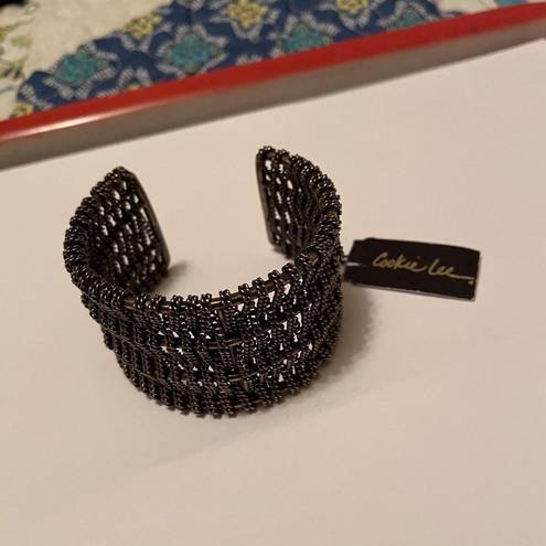 Cookie Lee NWT  Metal Wire Bangle Bracelet Cuff $34 MSRP