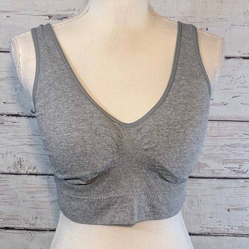 Zone Pro Sports Bra Gray-1X