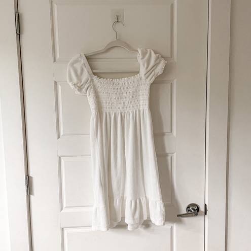 Juicy Couture NWT  White Terry Fashion Dress