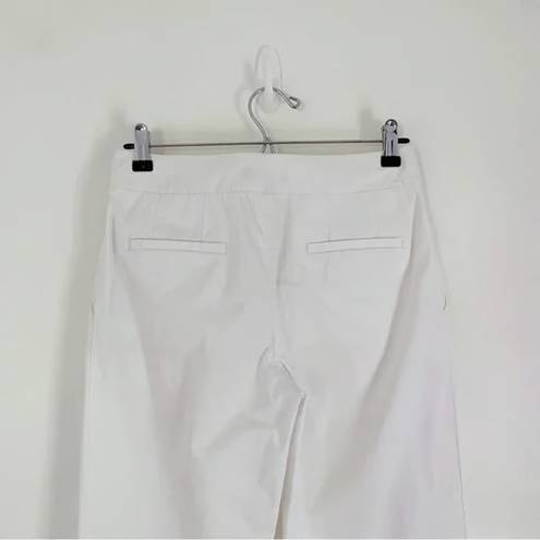 DKNY Vintage Y2K Pleated Capri Pants White Size 0