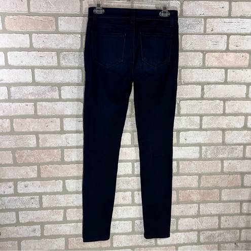 Paige  Transcend Edgemont Moto Skinny Jeans in Cinema No Whiskers Wash Size 26