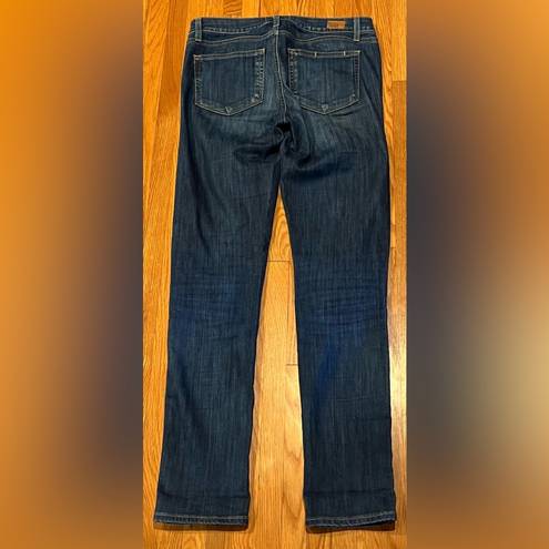 Paige  Women’s Skyline Skinny Stretch Blue Denim 5-Pocket Jeans Size 27