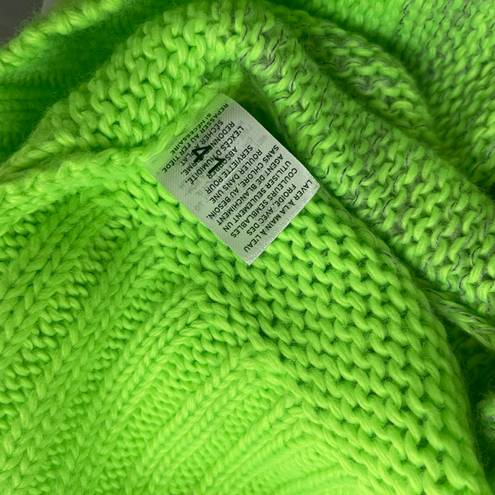 Treasure & Bond Women’s Green Space Dye Pullover Sweater in a size small