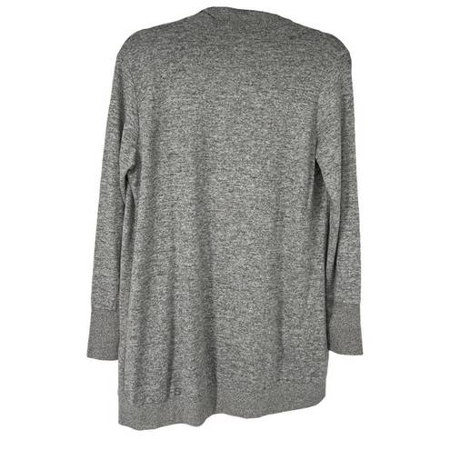 Gibson  Heather Gray Soft Open Cardigan