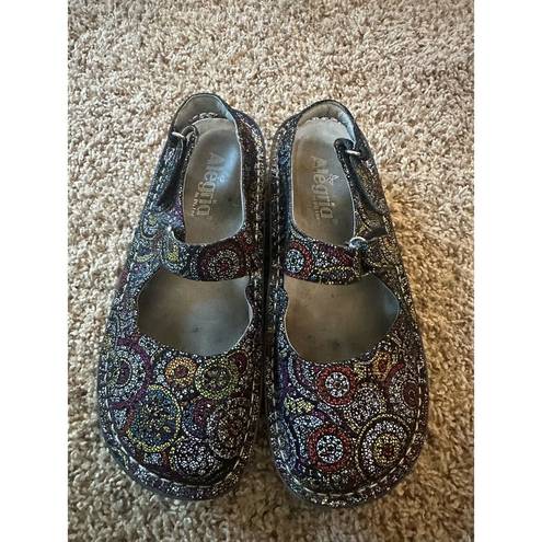 Alegria  Jemma Comfort Shoes Clogs Slingback Mary Jane Spiro Multi