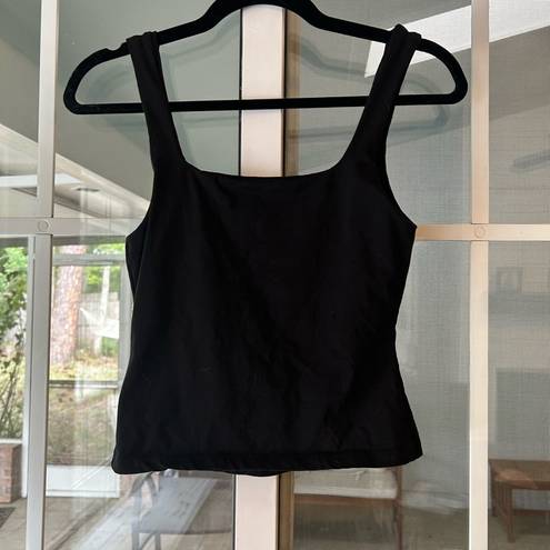 Free People last time cami tank top in black