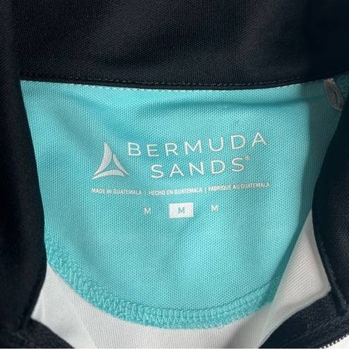 Bermuda  Sands Womens Maddie Mermaid Fade Golf Tank Sleeveless Top UPF 50 Sz M