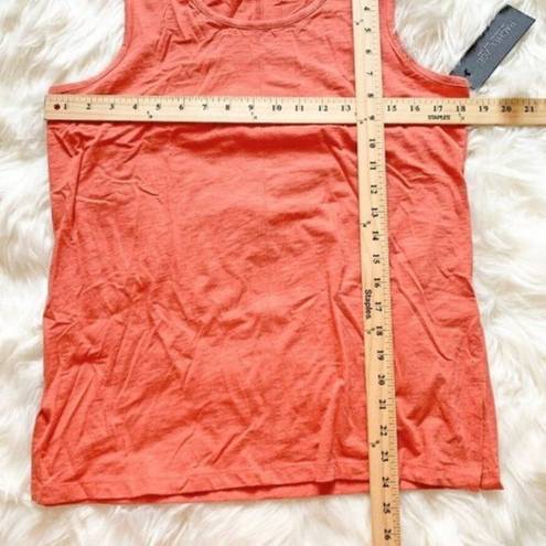 Rachel Zoe  Orange Sleeveless Blouse Tank Top Medium