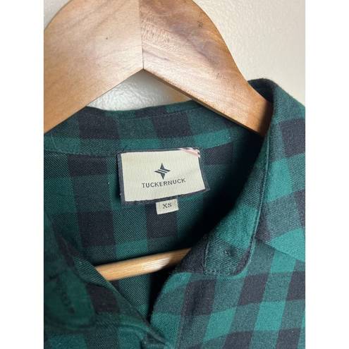 Tuckernuck  Green Saranac Shirt Sz. XS